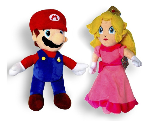 Peluche Princesa Peach Super Mario Bros Luigi Yoshi Paquete