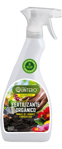 Bio Activador Fertilizante Orgánico 500 Cc Listo Para Usar