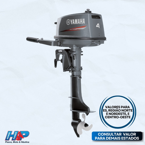 Motor De Popa Yamaha 4hp 4acmhs 2t