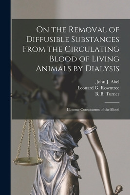 Libro On The Removal Of Diffusible Substances From The Ci...