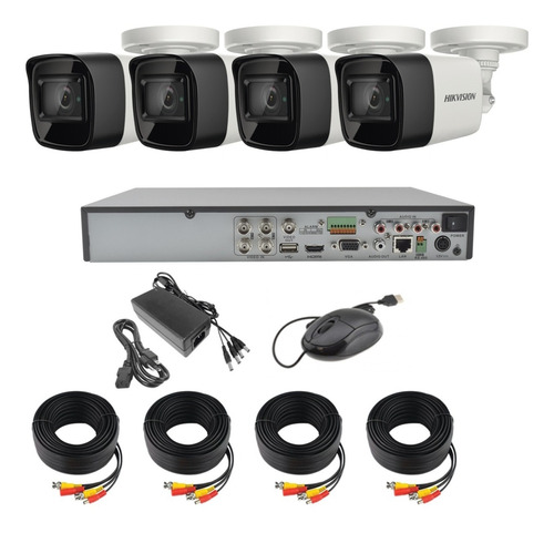 Kit Videovigilancia 4 Cámaras 8megapixeles (4k)