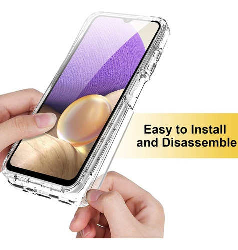 Imagen 2 de 10 de Funda 360 Protege 100% Compatible Con Samsung A33