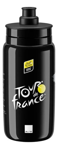 Caramanhola Elite Fly Tour De France Black Map, botella de 550 ml, color negro