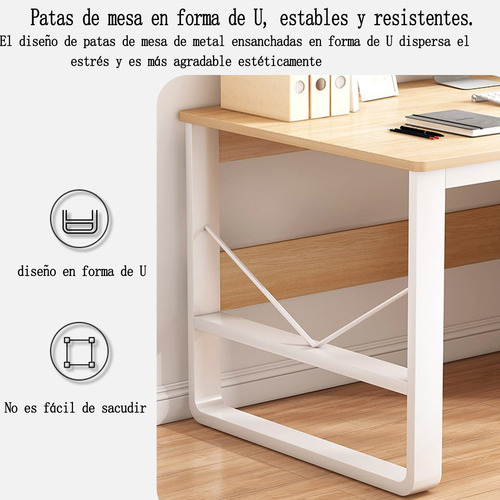 Madera Moderna Escritorio Homeoffice Estudiantil Profesiona