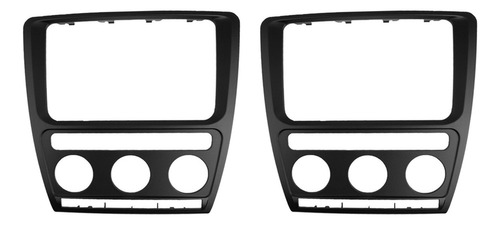2x Radio Panel Dash Fascia Plate Frame Car Stereo Refitt 1