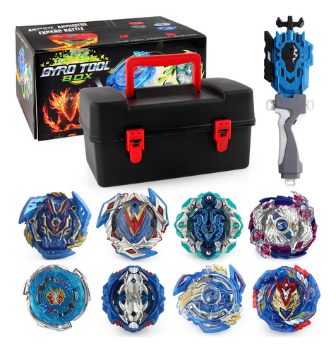 Juguete Top Beyblade Burst Bey Blade De 17 Piezas, Función M