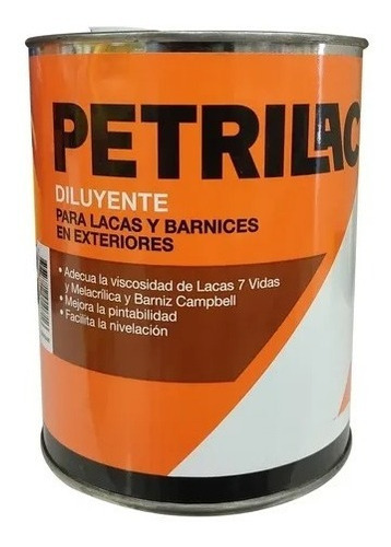 Diluyente Melacrilico Petrilac X 0,5 Litros 