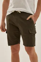 Comprar Bermuda Jogger Cargo Verde Hombre Airborn