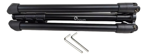 Tripode Para Camara Pivo Tpa-1 con Rosca 1/4 Universal Negro