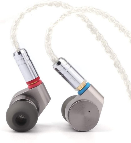 Auriculares Linsoul Tin Hifi T2,con Cable 3.5 Mm/gris