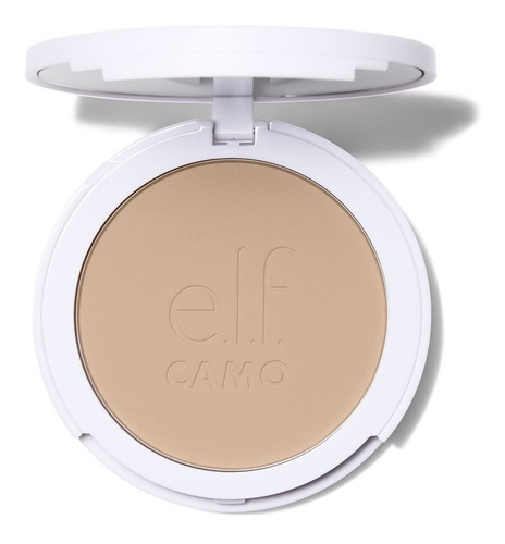 Base de maquillaje en polvo E.L.F. Camo Polvo en Crema Power Foundation tono light 205 n - 8g
