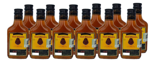 Pack De 12 Botellas Brandy Don Pedro Clasico 200ml