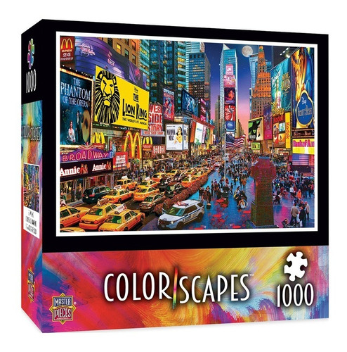 Rompecabezas: Color Scapes - Show Time - 1000 Piezas