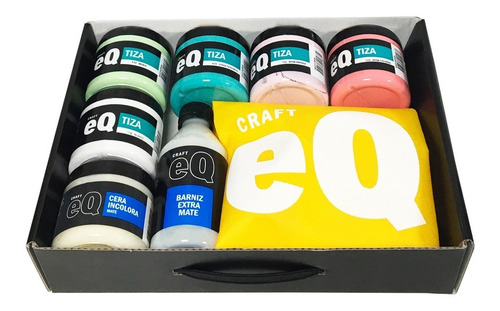 Kit Artístico Eq Art & Craft Set De Pintura La Tiza Revista