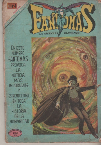 Antigua Revista * Fantomas * Edt Novaro  - Año 1969 - Nº 16