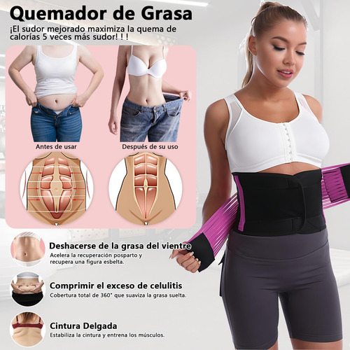 Cinturilla Moldeadora Para Mujer, Cinturón De Entrenamiento