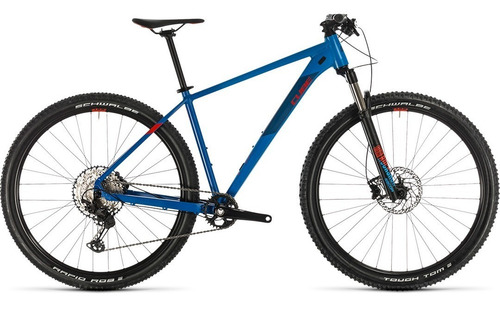 Bicicleta Cube Reaction Pro Blu / Red 2020 Aro 29 Talla 17
