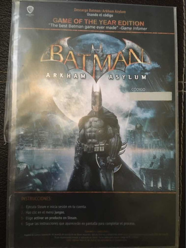 Videojuego Batman Arkham Asylum, Baratísimo (Usado)
