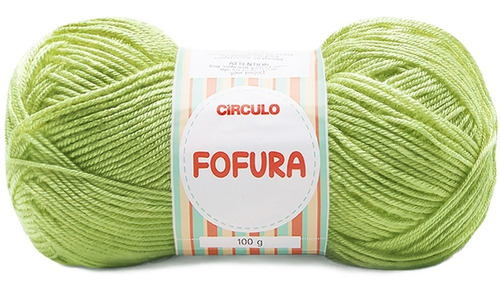 Fio Fofura Baby E Kids Circulo 100g 254mts 100% Acrílico Cor 5741- Clorofila