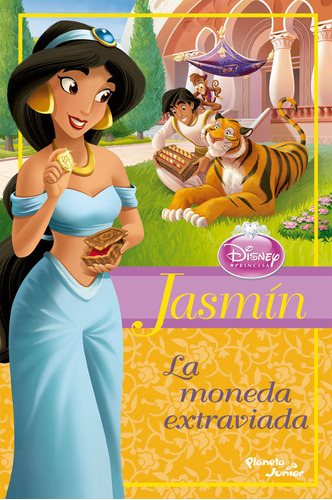 Jasmin - La Moneda Extraviada: Pronto será el cumpleaños de Aladdín, y Jasmín quiere d, de Disney. Serie 9584246134, vol. 1. Editorial Grupo Planeta, tapa blanda, edición 2015 en español, 2015