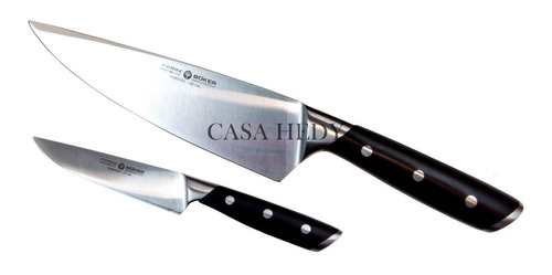 Cuchillo Boker Forjado Bo501 + Bo505 2 Pzas Acero Inoxidable