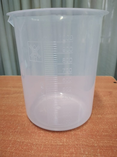 Vaso De Precipitado Plastico De 1000ml 