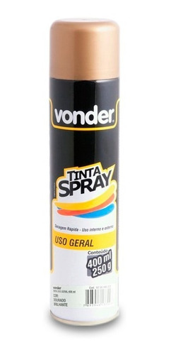Tinta Spray Dourado 400ml Vonder 6250400020