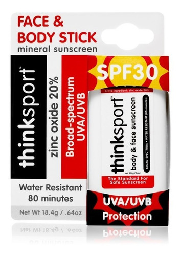 Imagen 3 de 6 de Protector Solar Think Thinsport En Barrra Spf 30
