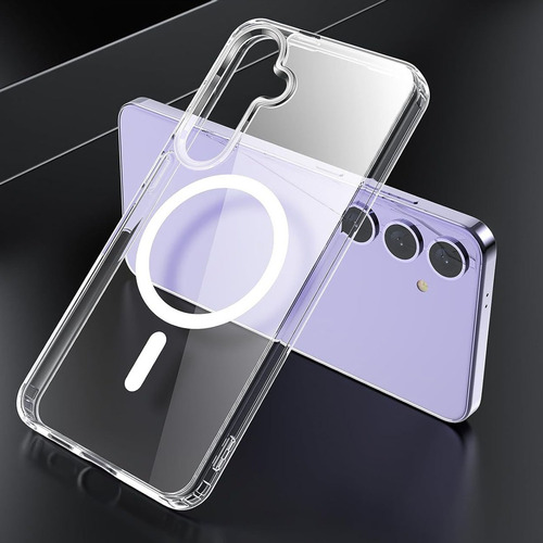 Funda Para Galaxy S25 Plus Magnetic Clear Protección Militar