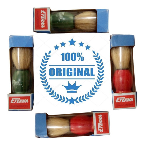 Imagen 2 de 4 de Brocha Para Afeitar Bigote Barba Barbero Barbería Originales