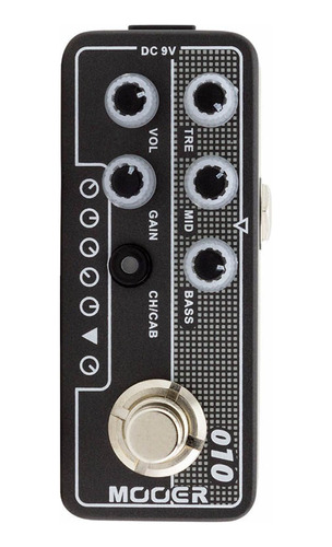 Pedal Mooer Pré Amp M010 Two Stones - Two Rock Coral