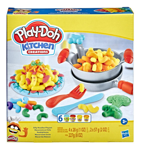 Play Doh Macarrão Maluco E9369 Hasbro