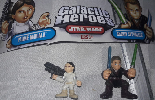 Star Wars Galactic Heroes Padme Amidala & Anakin Skywalker H (Usado)