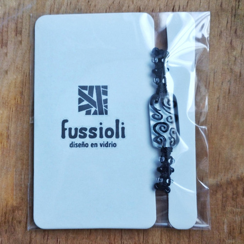 Imagen 3 de 3 de Pulsera Tejida Chaquiron Ondas