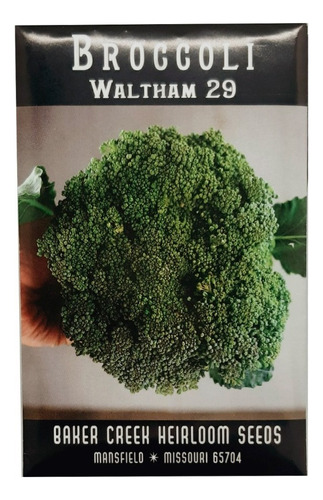 Baker Creek Heirloom Seeds Brocoli Waltham 29 300 Semillas