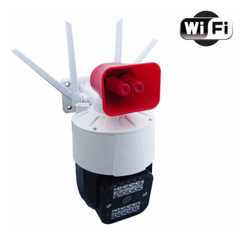Camara De Vigilancia Ip Wifi C/ Sirena Controlada App Yoosee