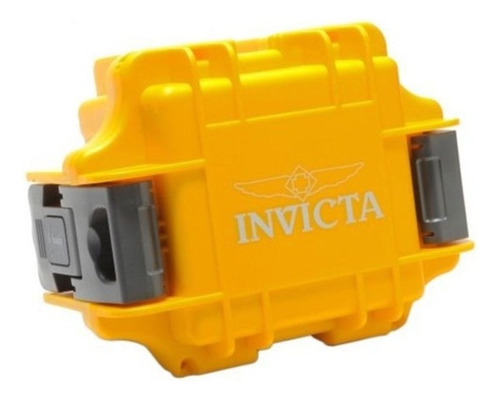 Reloj Invicta Hombre Pro Diver 26971 Acero Inoxidable Bronce Correa platedo Bisel Azul Fondo Azul