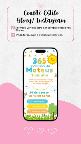 Convite Digital Personalizados Escolha O Seu! Todos Os Temas