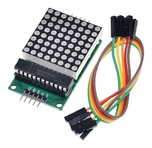 Módulo Matriz Led Max7219 8x8 Para Interfaz Arduino Mcu 5v