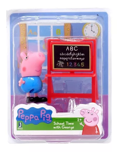 Peppa Pig - Figura Con Accesorio - School Time With George