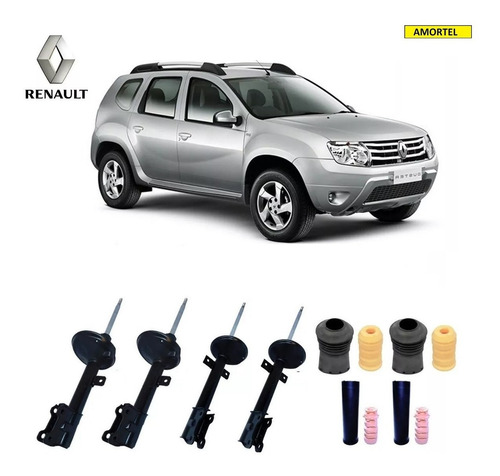 4 Amortecedores + Kit´s Bats. Renault Duster 4x4 Ano 11/18