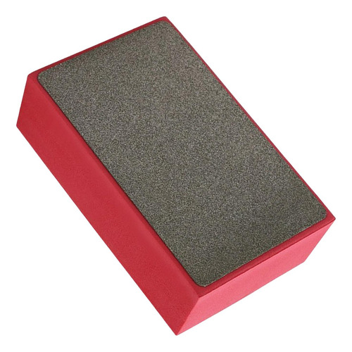 Almohadillas De Lijado De Diamante, Esponja De Recorte, Rojo