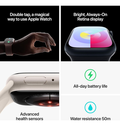 Apple Watch Series 9 Rosa 41mm Gps+lte Excelente Rosa Sport Rosa Rosa (Reacondicionado)