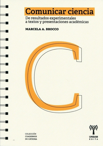 Libro Comunicar Ciencia - Marcela Brocco - Original