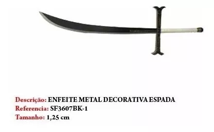 Espada Dracule Mihawk One Piece Cosplay Promocao