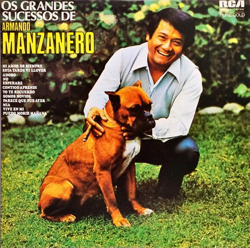 Armando Manzanero Lp 1976 Os Grandes Sucessos 4792