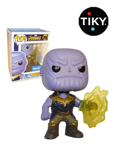 Funko Pop Thanos #296 Walmart Exclusivo Sticker Infinity War