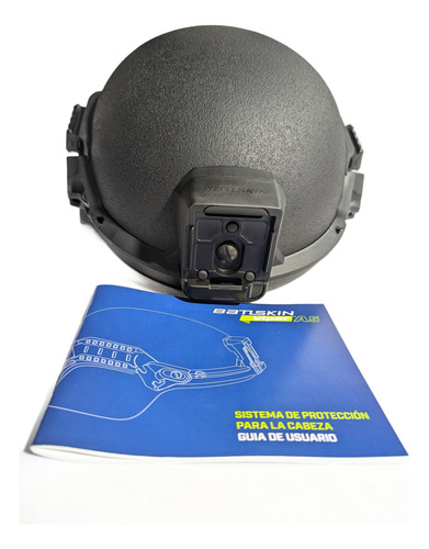 Casco Balístico Batlskin Viper A5 Color Negro Nivel |||-a