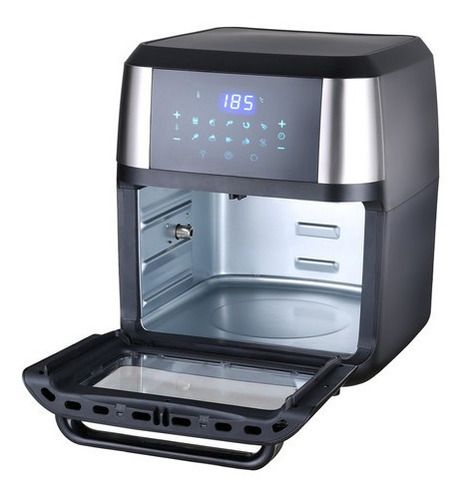 Air fryer MasterChef Multifuncional Premium MK-AFO-12SS de 12L preto