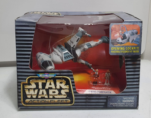 Star Wars A Wing Starfighter Action Fleet Micromachines 1996